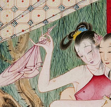 武义-迫于无奈胡也佛画出《金瓶梅秘戏图》，却因此成名，其绘画价值不可估量